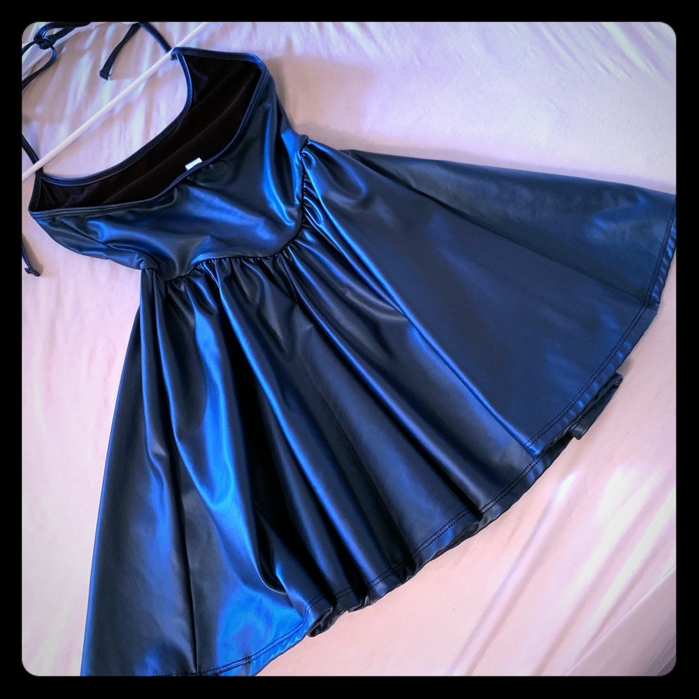 Metallic dress
